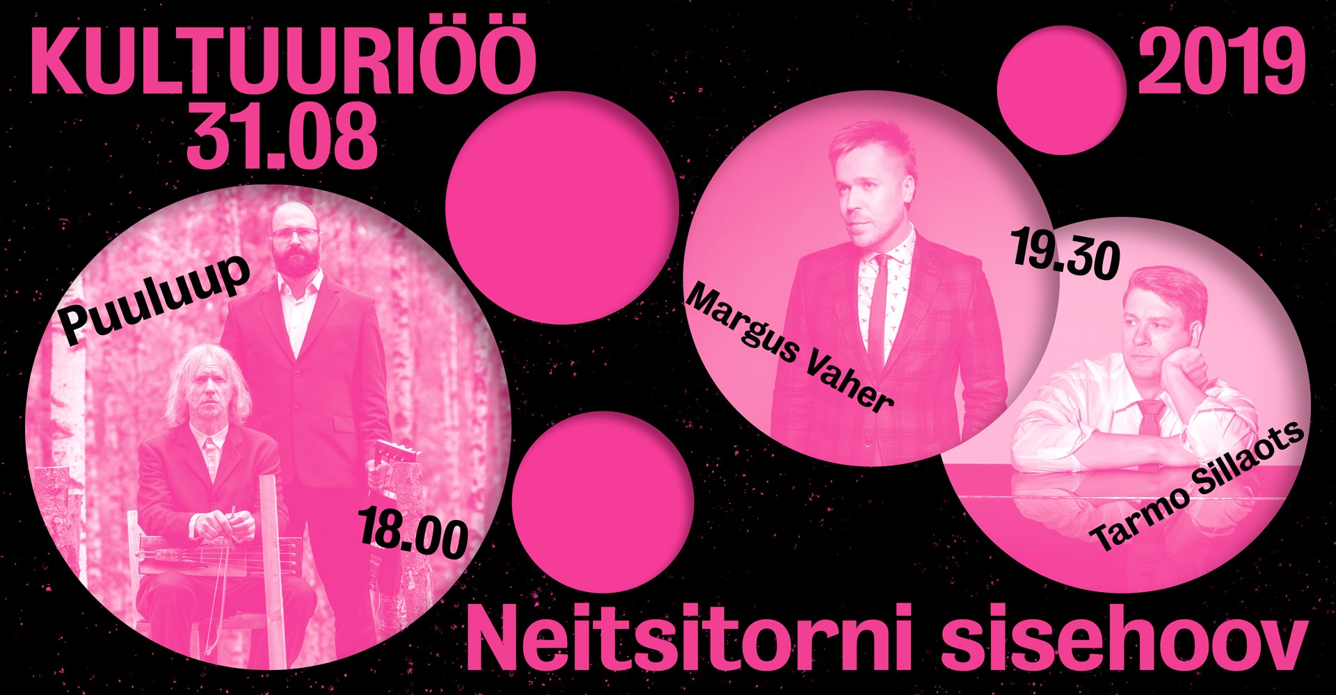 Kultuuriöö 2019 Neitsitorni sisehoovis
