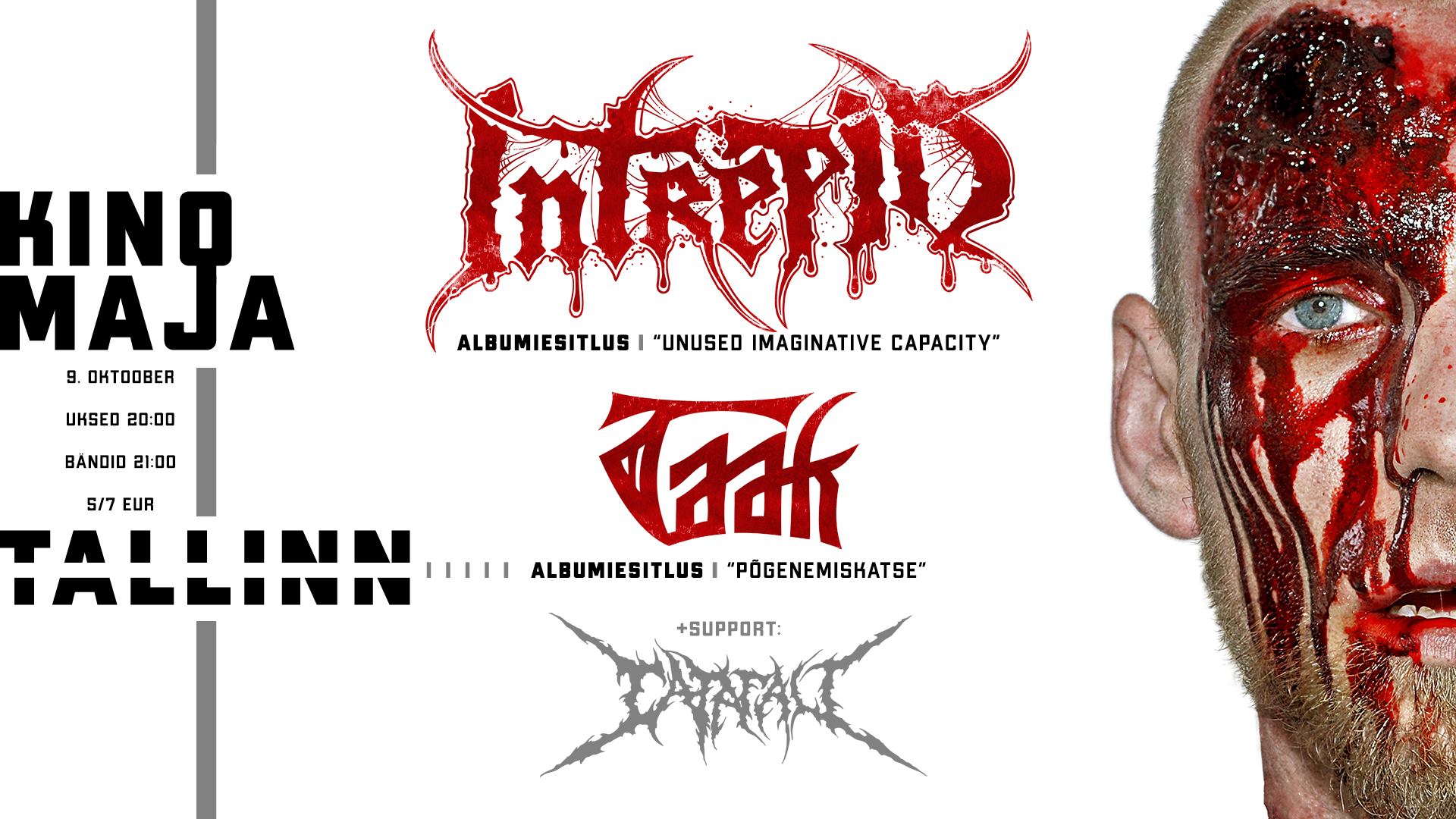 Intrepid & Taak albumiesitlus + Catafalc