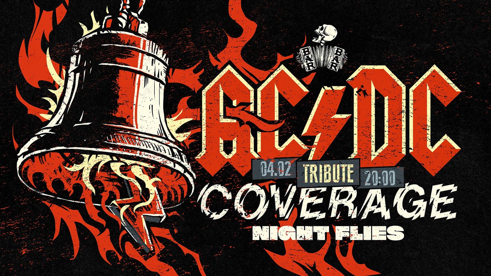 HELLS BELLS II AC/DC TRIBUTE: COVERAGE + NIGHT FLIES