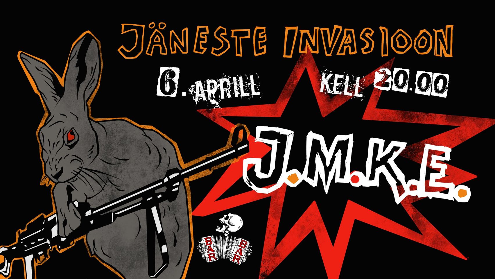 J.M.K.E. JÄNESTE INVASIOON