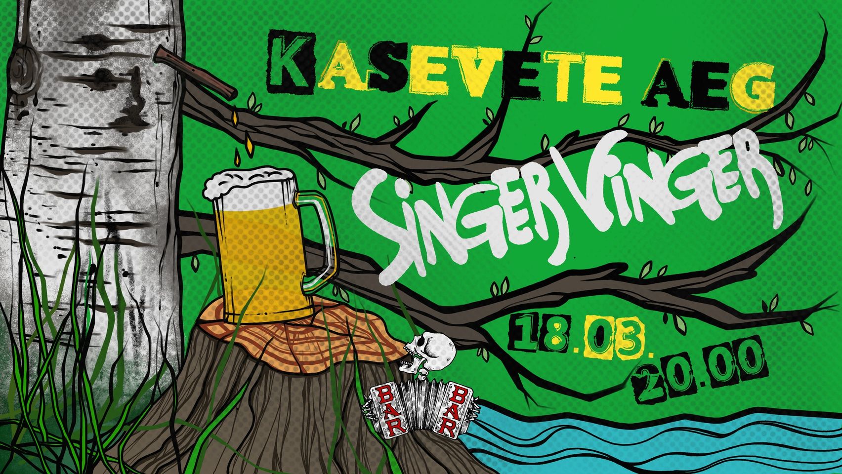 KASEVETE AEG: SINGER VINGER