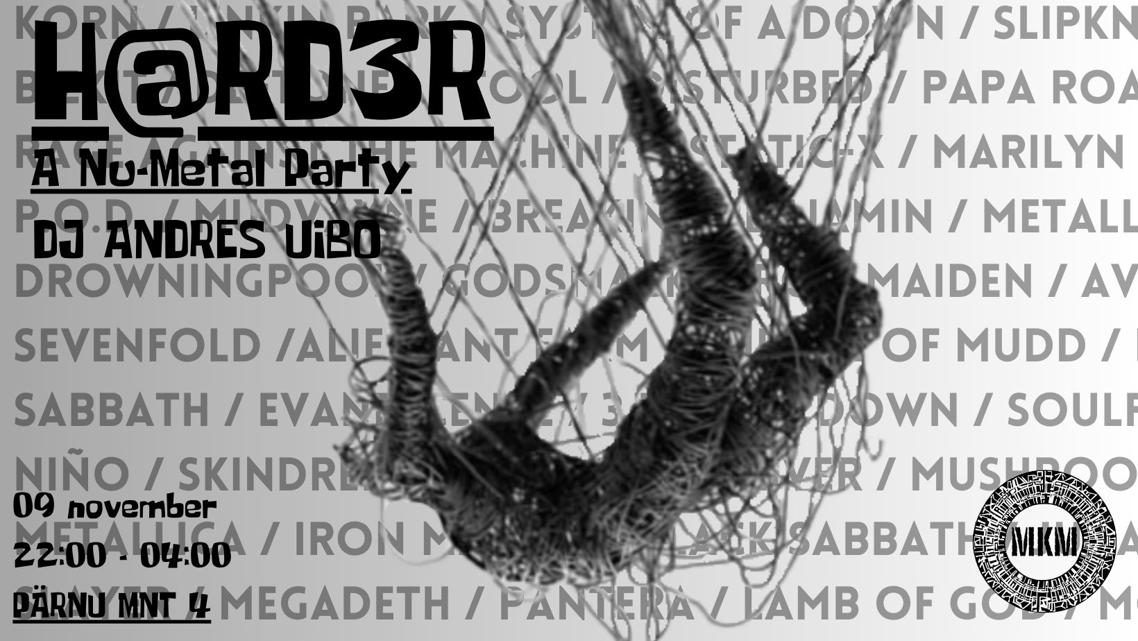 H@RD3R! @MKM | A Nu-Metal Party | DJ Andres Uibo